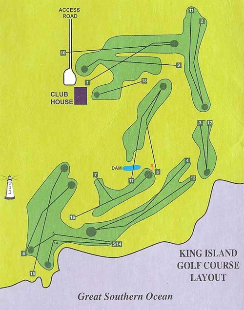 King Island Golf Bowls Course